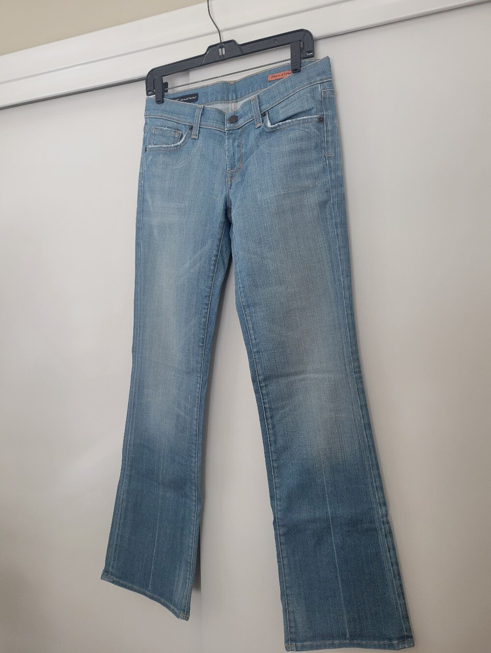 Citizens of humanity low waist bootcut Jeans, Size 28, Kelly #001 stretch